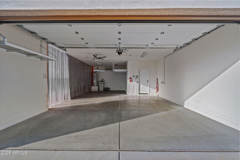 Extended Air Conditioned Garage