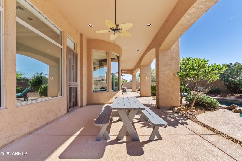 Extended Covered Patio