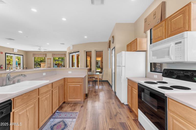 Legacy Rec Room Kitchen