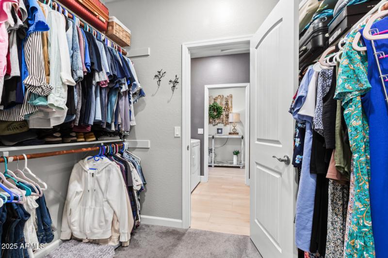 Primary Walk-In Closet