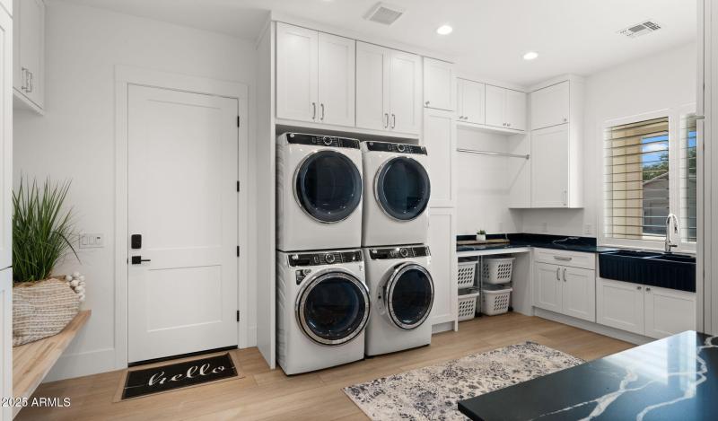 MASSIVE LAUNDRY ROOM!