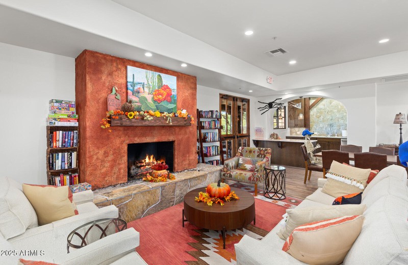 Clubhouse for socializing