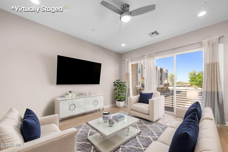 Living Room Virtual Stage