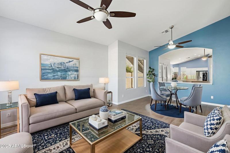 Living Room & Dining Room