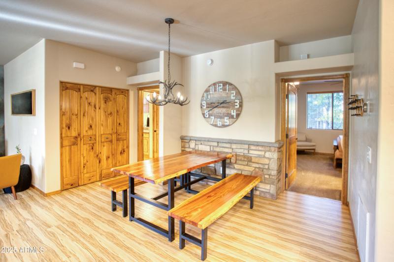 Plenty of room for a Large Table