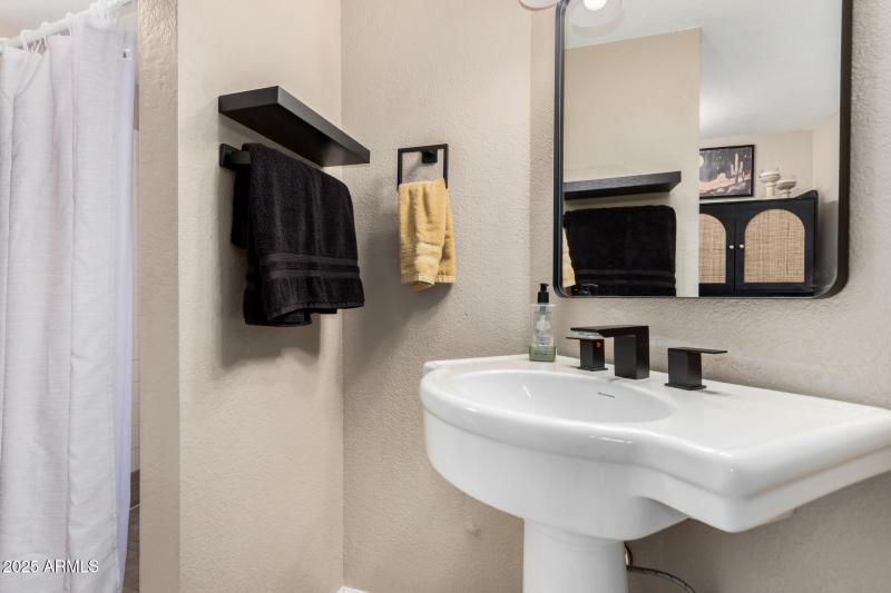 Downstairs Powder Room w/Shower