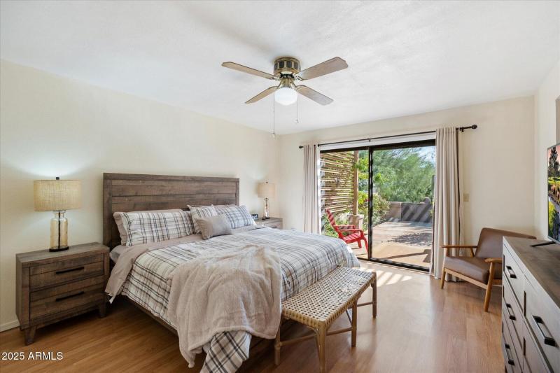 Primary Bedroom/Backyard Patio