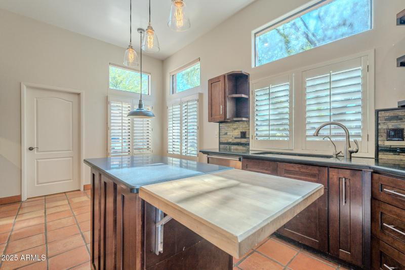 High ceilings in kitchen!