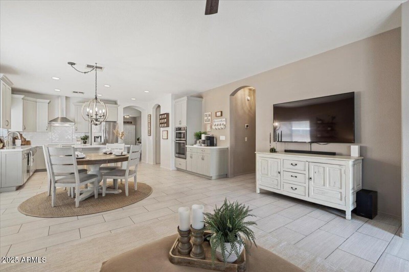 Living Room and Dining