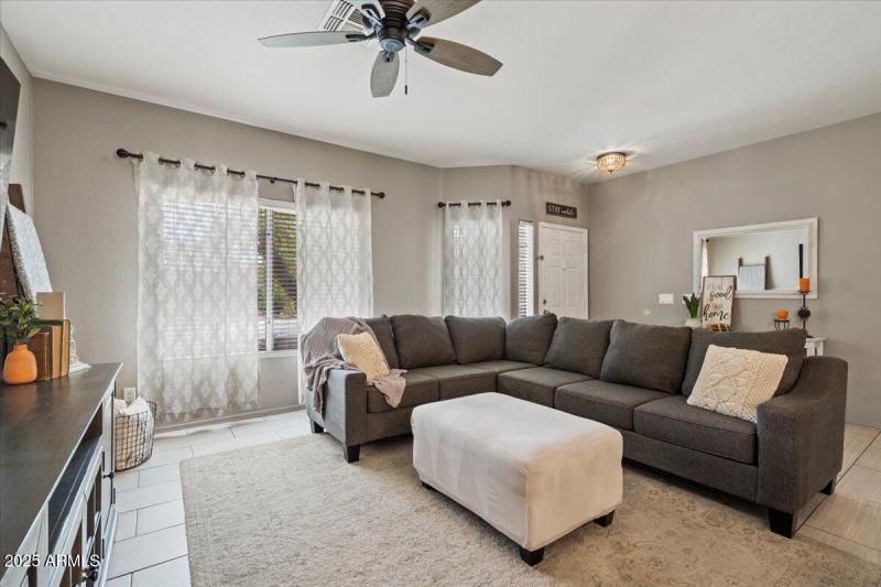 Front of home Living Space