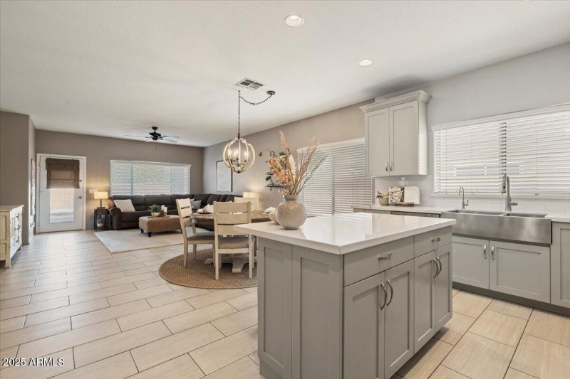 Beautiful Kitchen with Coffee Bar