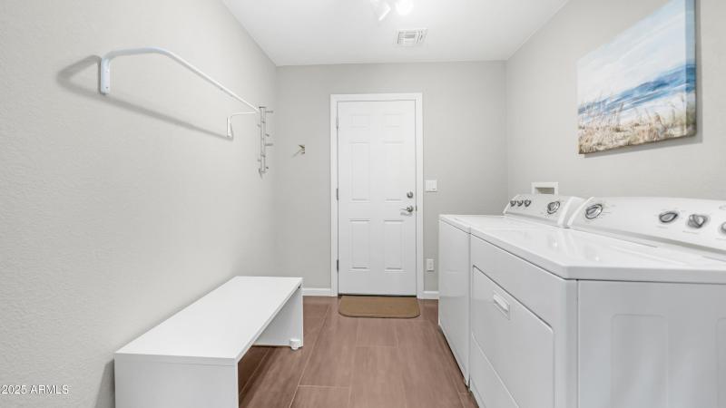 Spacious Laundry Room