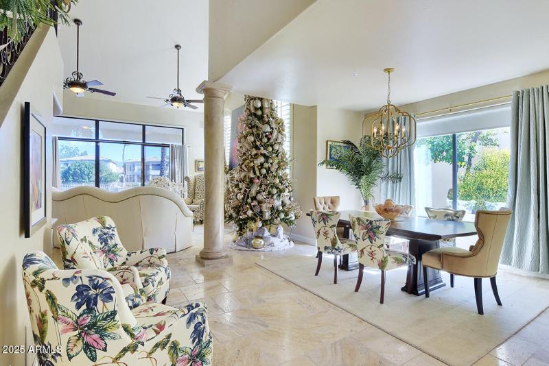 DINING AREA/LIVING ROOM