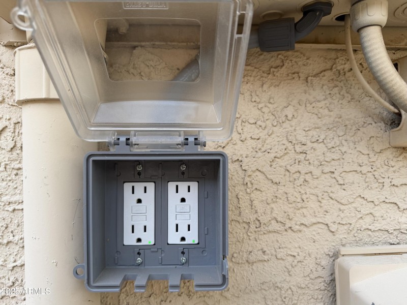 External 110 V Outlet