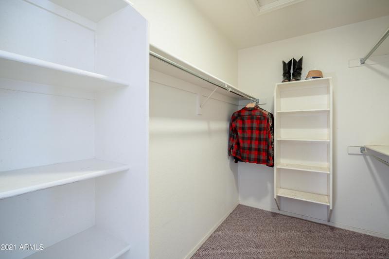 Owner's Walk In Closet