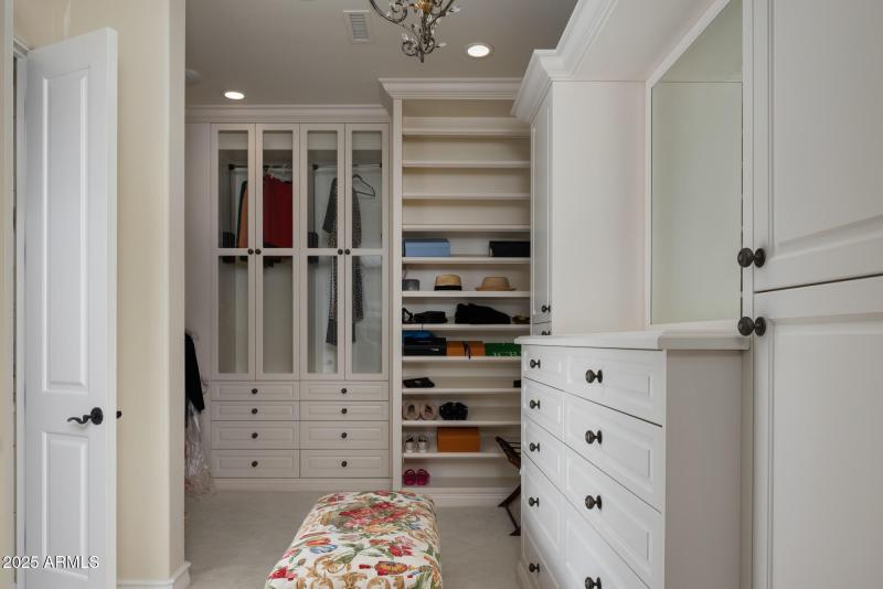 Expansive Walk-In Closet
