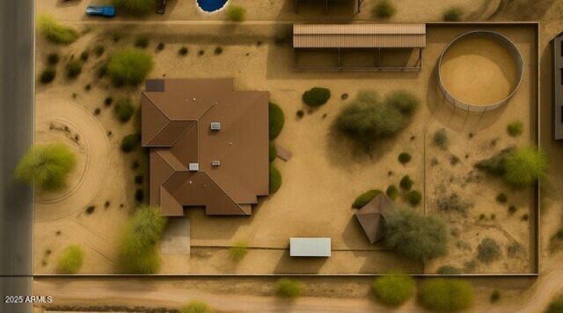 Peak View Rendering of Horse Facilities