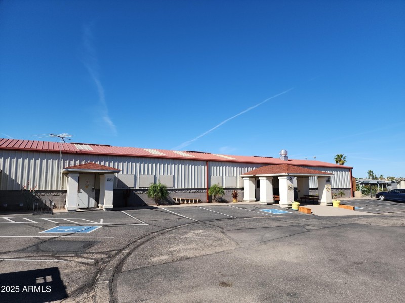 4. Front of Club House looking NW