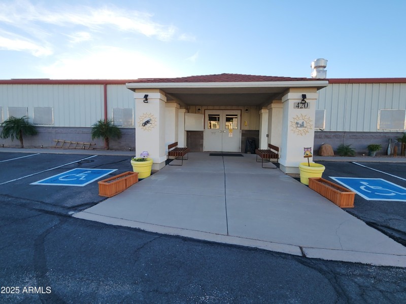 3. Club House Front Entrance