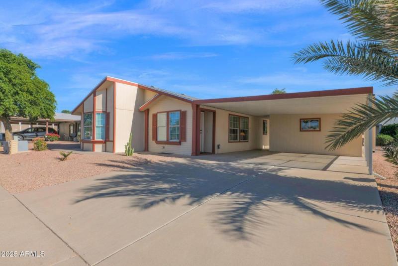 Front View from Southwest