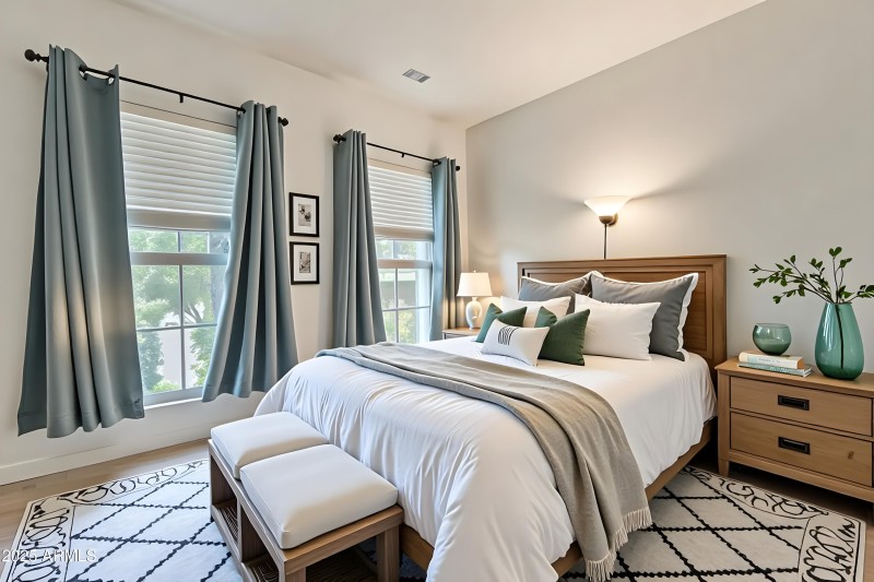 Staged Guest Room