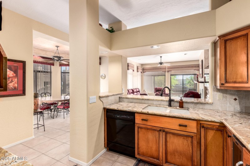 Kitchen -looking towards dining