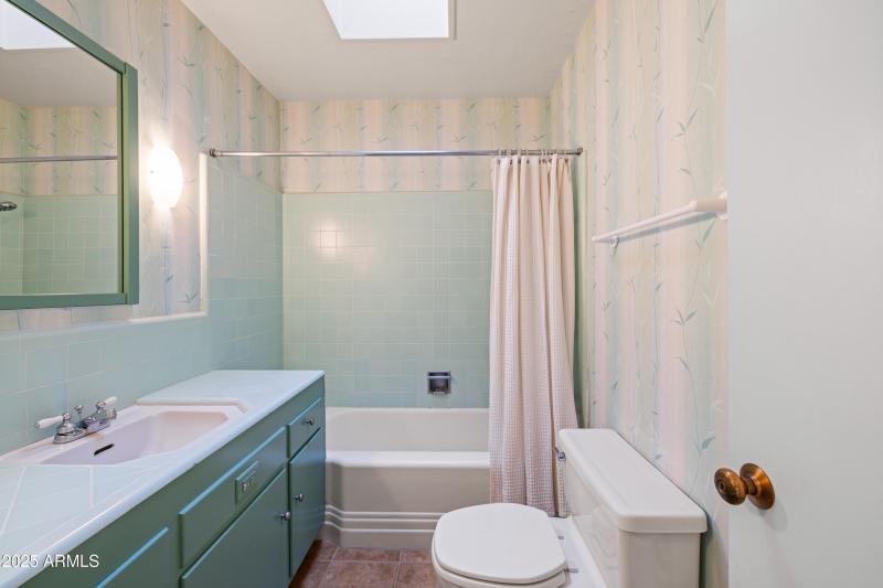 Guest Bathroom w/ Vintage Tube & Tile