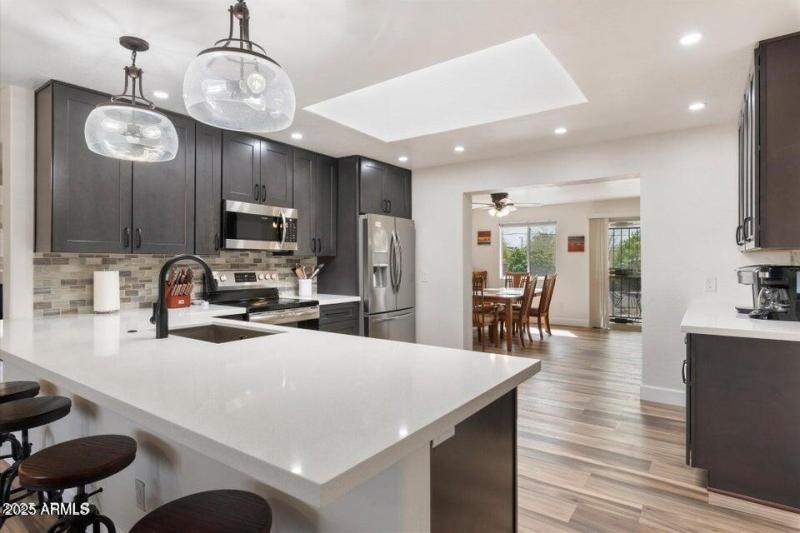 beautiful upgraded kitchen