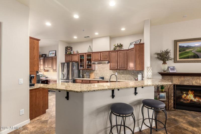 KITCHEN WITH BAR SEATING 2