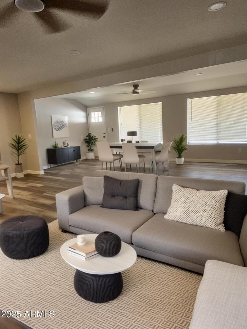 Cheryl with furniture