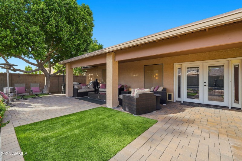 Extended Covered Patio