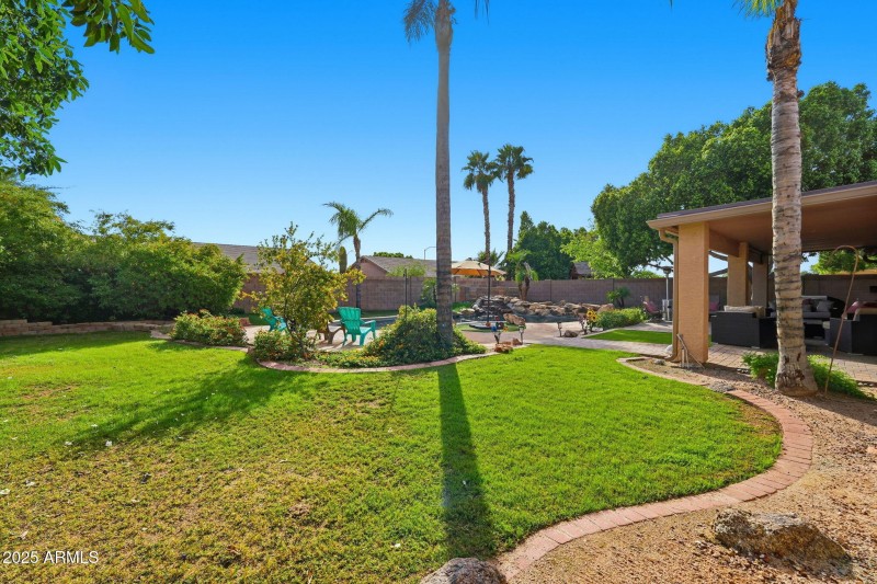 Expansive Grass Area