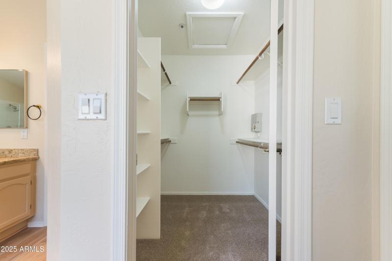 Primary Bath Walk In Closet