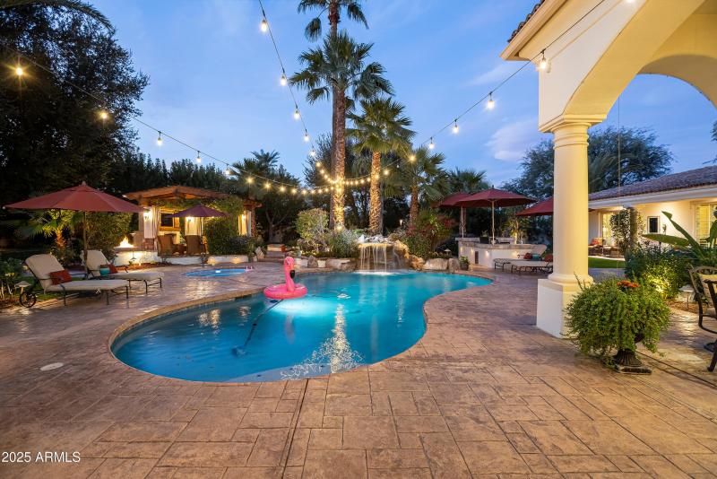 Backyard Patio & Pool