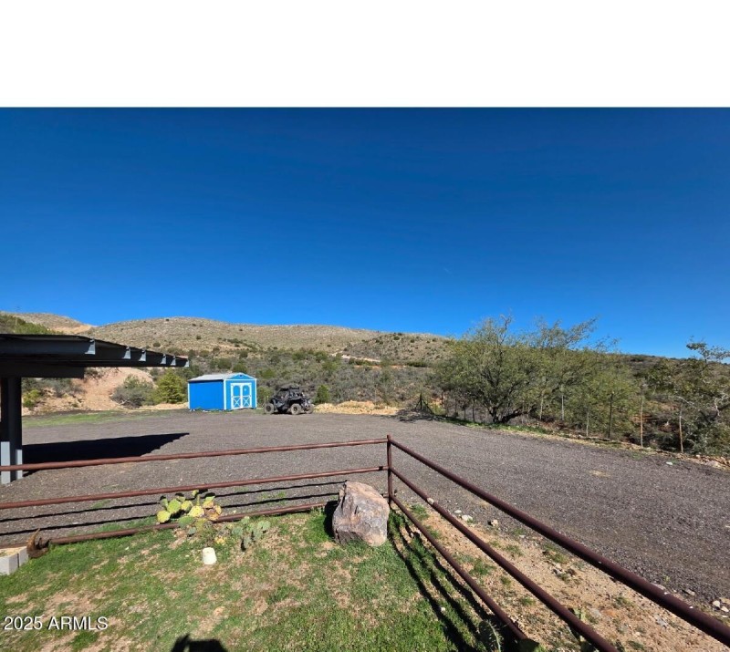 View from front yard