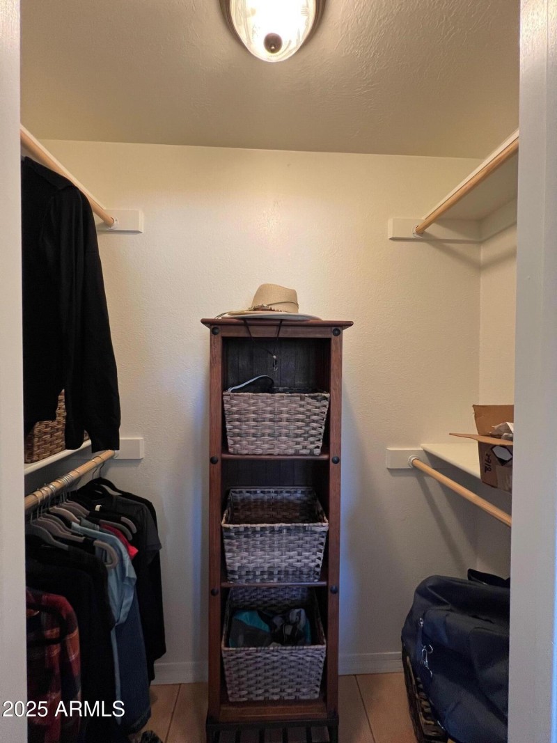 Primary closet