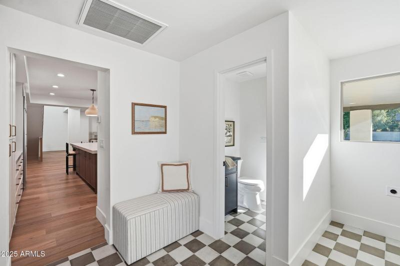 Main Floor Laudry Room & Powder Room