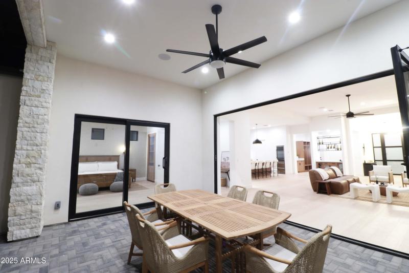 15 - Outside patio backyard- door open