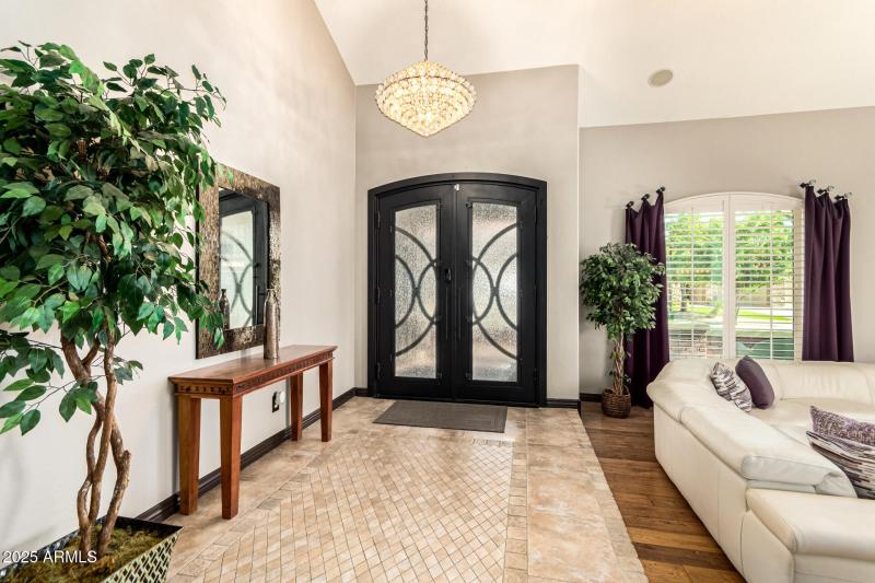 Entry with Custom Doors