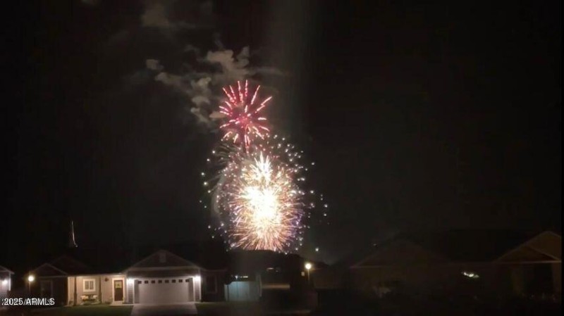 Enjoy the yearly fireworks