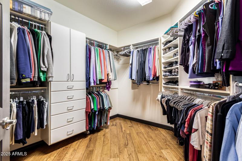 Primary Walk-in Closet