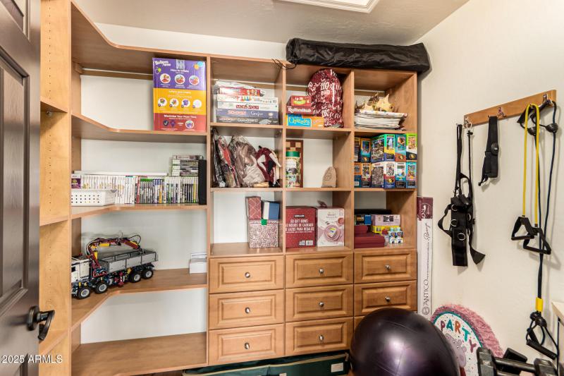 Storage Closet in Loft