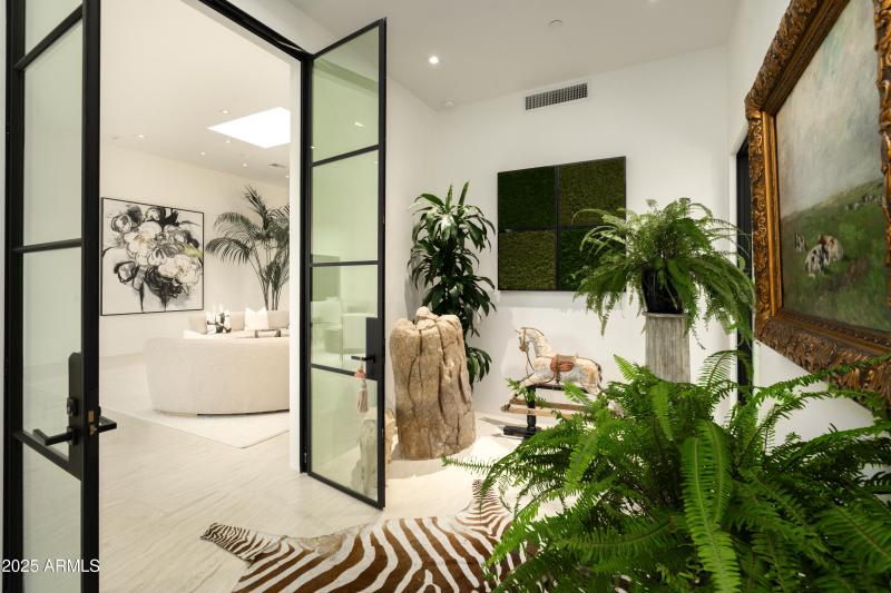 Glass Atrium off of Primary Suite