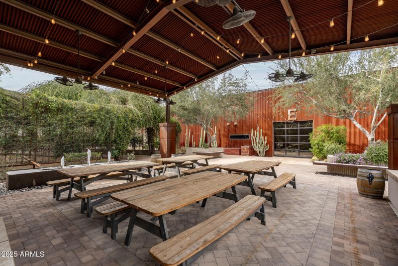 COVERED ENTERTAINMENT PAVILLION