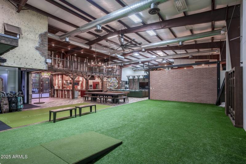 INDOOR TURF AREA