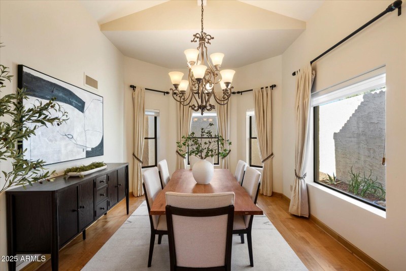 Light-Filled Formal Dining Room