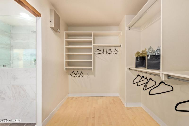 Master Walk-In Closet
