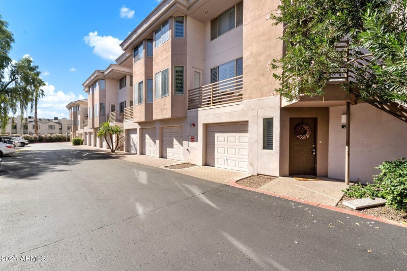 Oversized Corner Garage