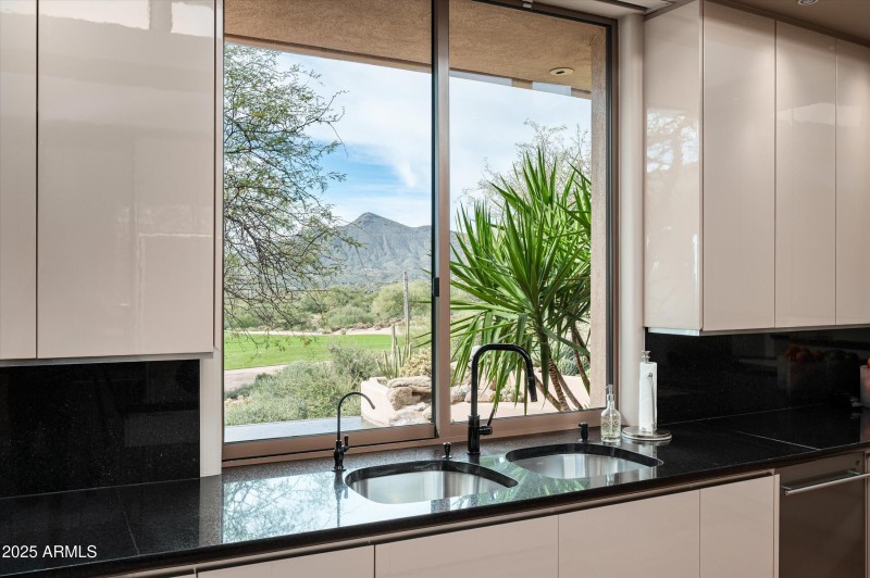 Views from kitchen sink