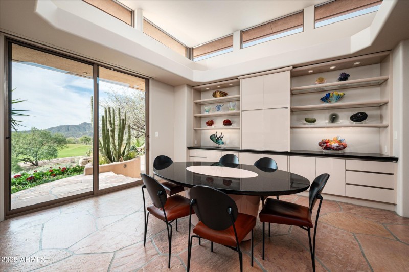 Large breakfast dining space